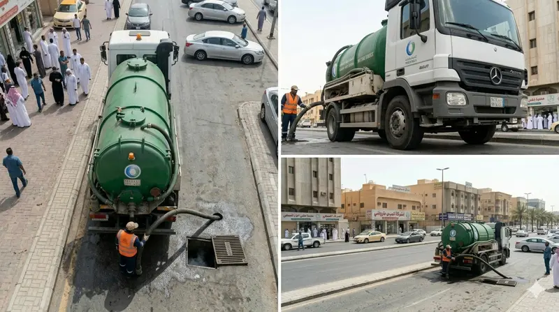 فريق عمل وايت صرف صحي بالرياض
